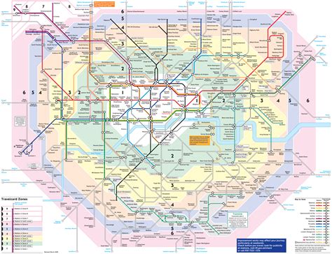 Large detailed metro map of London city. London city large detailed