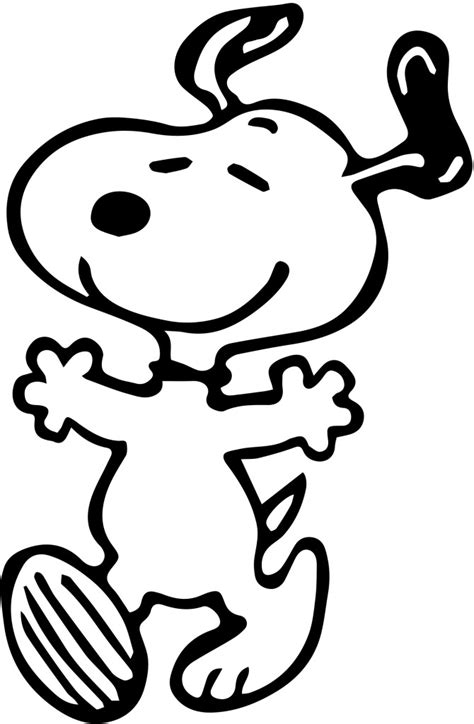 550 click the download button to view the full image of snoopy coloring sheets printable, and download it for a computer. Dancing Snoopy Decal