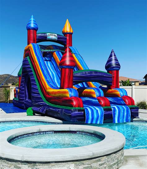 Dry Water Slides Bounce Houses Waterslides Laser Tag Party Rentals My