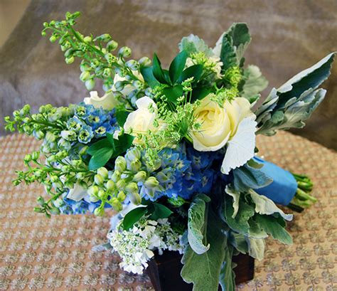 Blue Wedding Bouquets Dream Bouquet Wedding Florist
