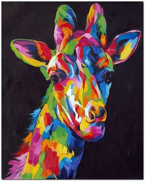 40 Best Colorful Paintings Of Animals Bored Art
