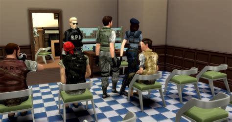 Sims 4 Resident Evil Challenge