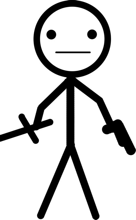 Create Clipart Stickman Stick Mans Png Transparent Png Full Size