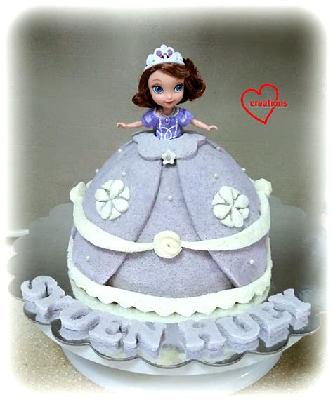 The princess theme diaper cake brings out the princess in everyone. Loving Creations for You: Princess Sofia Doll Chiffon Cake ...