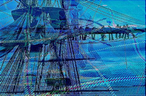 Yardarm Tall Ship Crew Nordic Spirit Digital Art By Claude Theriault