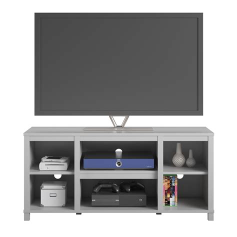 Mainstays Parsons Tv Stand For Tvs Up To 50 Black Oak Ebay