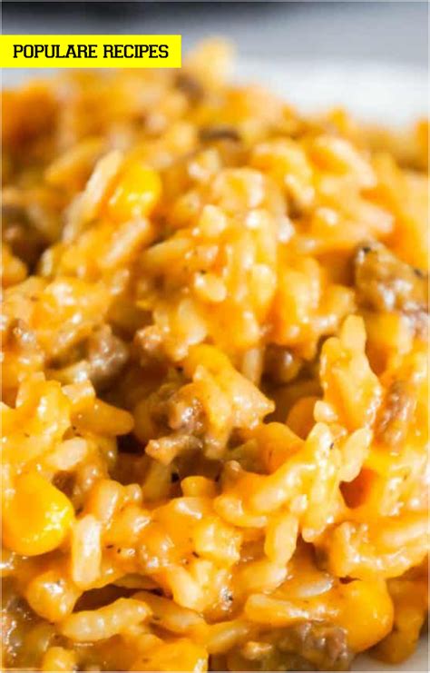 Instant Pot Cheesy Ground Beef And Rice Bonnie Costanzo