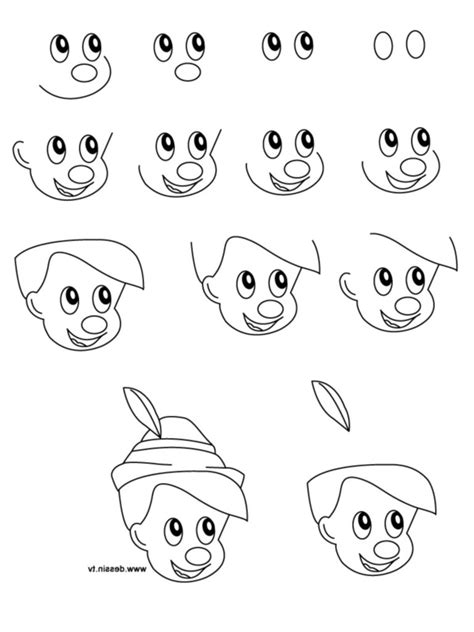 How To Draw Cartoon Eyes And Face
