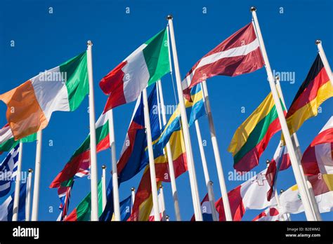 International Flags Stock Photo Alamy