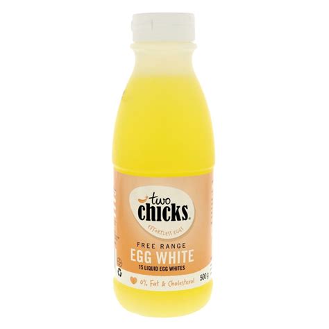 Buy Two Chicks Free Range Egg White Liquid 500g Online Shop Fresh Food On Carrefour Uae