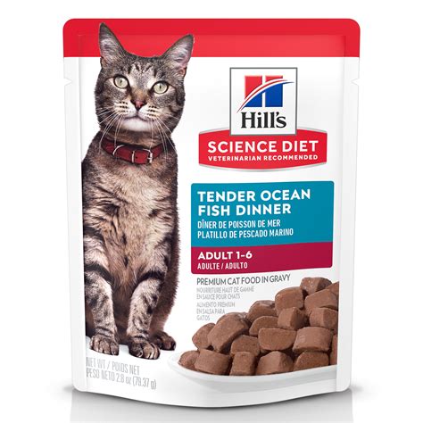 Hills Science Diet Ocean Fish Adult Wet Cat Food 28 Oz Case Of 24