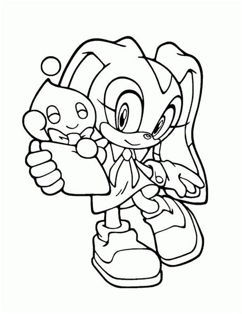 Desenhos Para Colorir E Pintar Para Crianças Sonic 30 Sonic Para