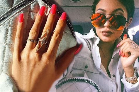 Kylie Jenner Flaunts Gold Band On Her Ring Finger What Message Is She