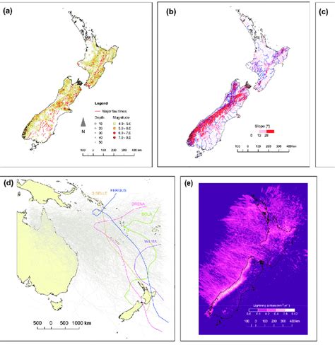 Spatial Distribution Of Dominant Disturbance Types In New Zealand A