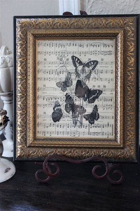 Easy To Make Romantic Sheet Music Decorating Projects Diy