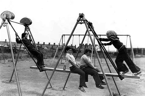 22 Old Pictures Of 80 Years Of Childs Play In Wales Kids Swing Old