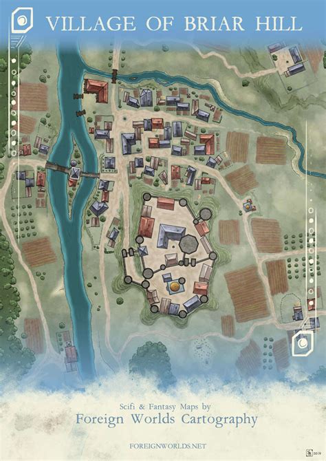 Fantasy Village Maps