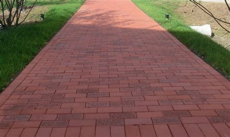 Large Red Brick Paver Walkway Bricks R Us