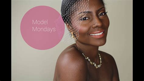 MODEL MONDAYS Get Glammed With Gold Bridal Series YouTube