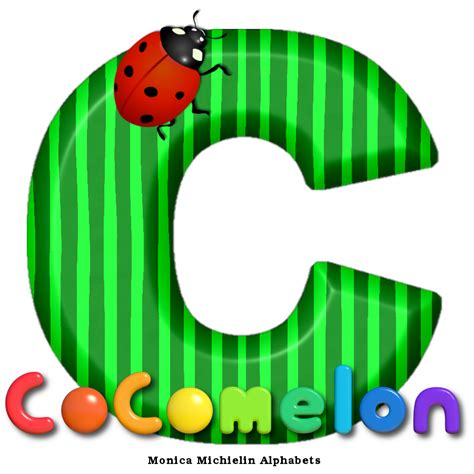 Monica Michielin Alphabets Cocomelon Watermelon Ladybug Alphabet