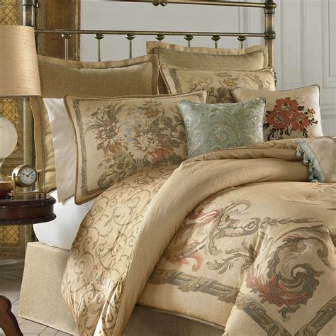 Discover quality french bedding sets on dhgate and buy what you need at the greatest convenience. 4-PC CROSCILL NORMANDY QUEEN COMFORTER SET JACQUARD BEIGE ...