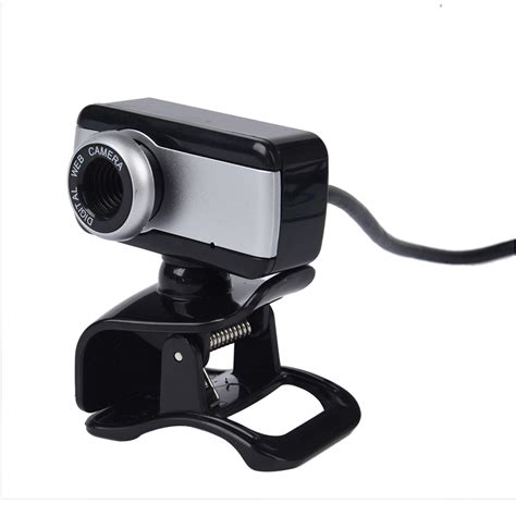 Usb Webcam Web Cam Camera With Mic Cd For Desktop Pc Laptop Black Cp Ebay