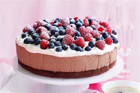 This triple chocolate mousse cake has chocolate cake, chocolate fudge, and chocolate & white chocolate mousse! Triple Chocolate Brownie Mousse Cake Recipe - Taste.com.au