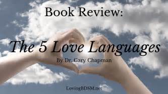 The 5 Love Languages Book Review • Loving Bdsm