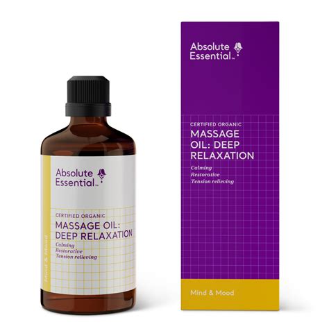 Buy Absolute Essential Deep Relaxation Massage Oil 100ml