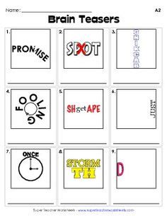 More often than not 10. INTERPRET THE FOLLOWING | _program #Rebus #RebusPuzzle # ...