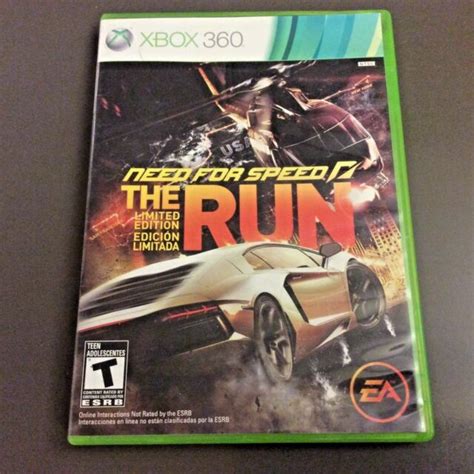 Need For Speed The Run Limited Edition W Box And Disc Only Xbox 360 Ebay