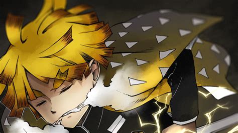 Maybe you would like to learn more about one of these? Demon Slayer Zenitsu Agatsuma With Yellow Hair HD Anime Wallpapers | HD Wallpapers | ID #40417