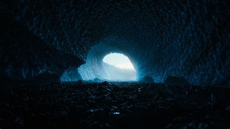 Download Wallpaper 2560x1440 Cave Light Tunnel Stones Widescreen 16