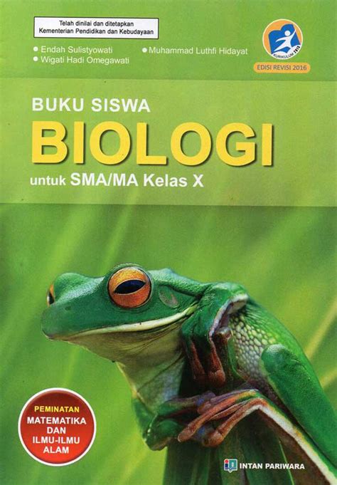Download Buku Biologi Kelas 10 Kurikulum 2013 Revisi 2016 - Ajudan Soal
