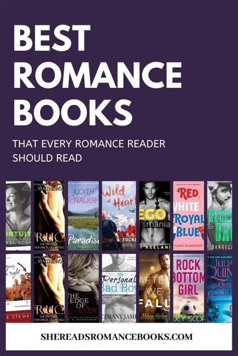 The Best Romance Novels Of All Time She Reads Romance Books