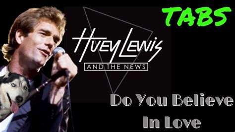 Huey Lewis And The News Do You Believe In Love Fingerstyle Guitar