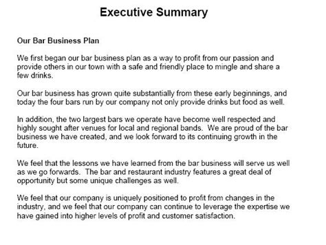 Read here 16 profitable small business opportunities in malaysia. Executive Summary Sample