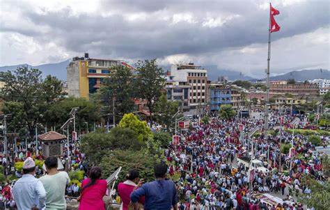 Thousands Of Teachers Protest In Nepal Against Education Bill Shutting