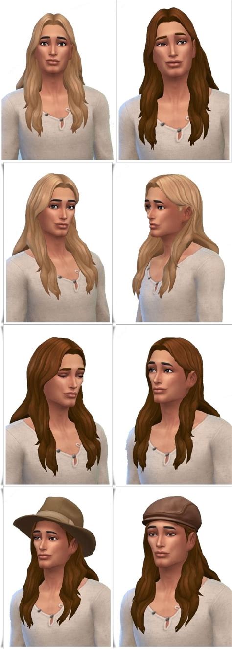 Longcampfirehair Sims 4 Elf Hair Sims 4 Mods