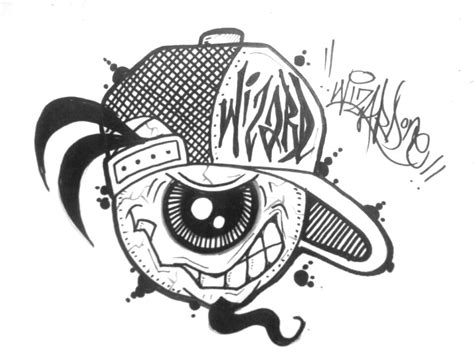 One Eye Graffiti Sticker By Wizard1labels On Deviantart