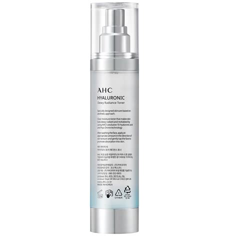 Ahc premium hydra b5 toner 120ml + lotion. AHC HYALURONIC Dewy Radiance Toner 100ml | Moisturiser ...