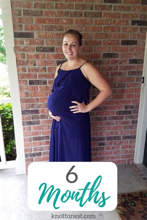 6 Months Pregnant Bumpdate Well Planned Paper