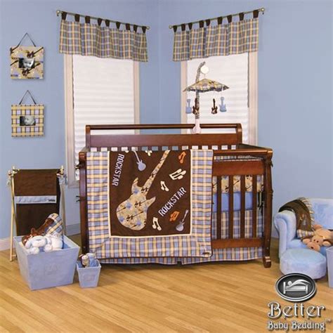 Our nursery bedding category offers a great selection of bedding sets and more. Trend Lab Baby Boy Musical Guitar Music Theme Crib Nursery ...