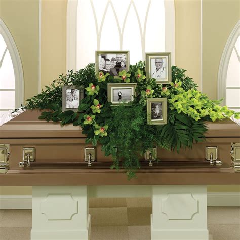 Everlasting Memories Casket Spray Funeral Flowers Funeral Floral