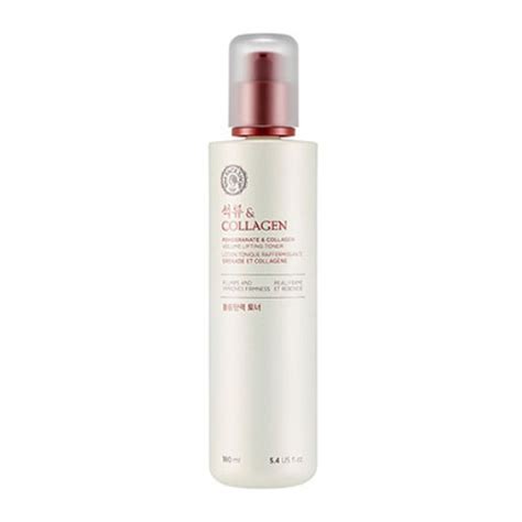 The Face Shop Pomegranate And Collagen Volume Tightening Toner｜the Face