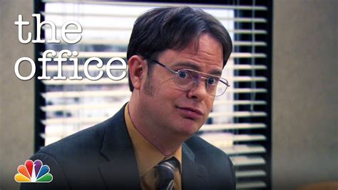 Dwight Interviews Himself The Office Youtube
