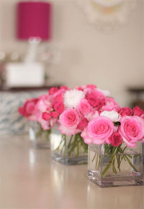 49 Mothers Day Decorations Centerpieces Pink Roses Pink Centerpieces