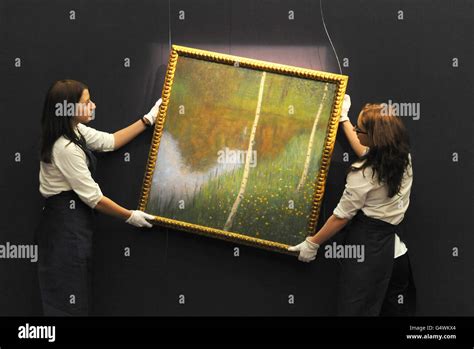 Sothebys Contemporary Art Evening Auction Stock Photo Alamy