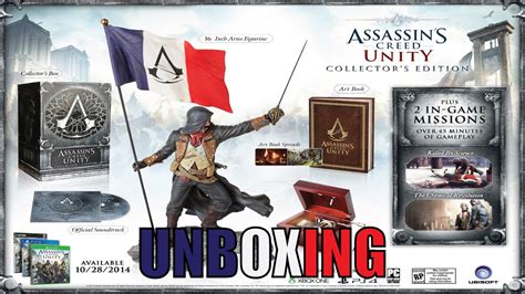Assassins Creed Unity Collectors Edition Unboxing Ps Youtube