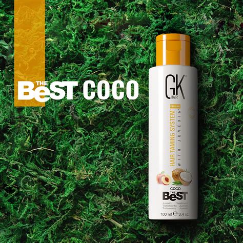buy gk hair global keratin the best coco 3 4 fl oz 100ml vegan smoothing keratin hair